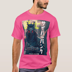Camiseta Wo Cyborg Samurai Exo Suit Cyber Punk Revista Art