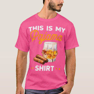 Camiseta Wo Este Es Mi Cigarro Y Bourbon