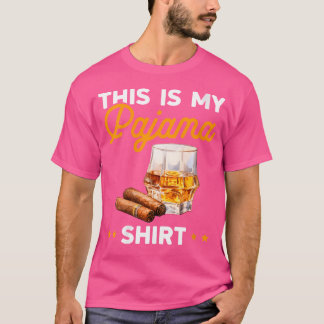 Camiseta Wo Este Es Mi Cigarro Y Bourbon