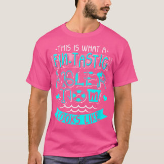 Camiseta Wo Fintastic Angler Mom Mother Fish Fisher