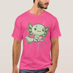 Camiseta Wo Fresa Leche Axolotl Ambystoma Mexicanum Wal