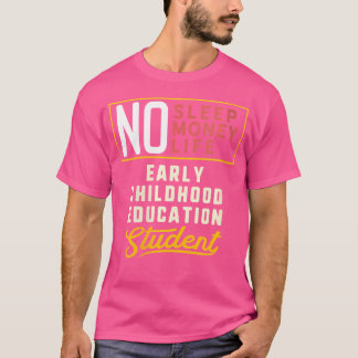 Camiseta Wo Funny Early Childhood Education Major Studen