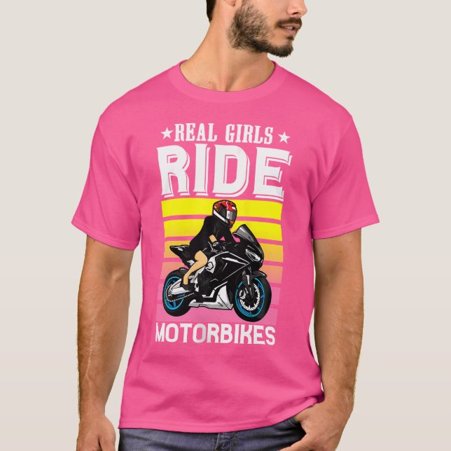 Camiseta Wo Funny Motorcycle Lover Motorbike (Anverso)