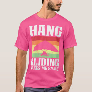 Camiseta Wo Hang Gliding Me Hace Sonreír