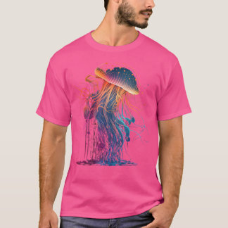 Camiseta Wo Jellyfish Océano Animal Scuba Buceo Jelly Fish