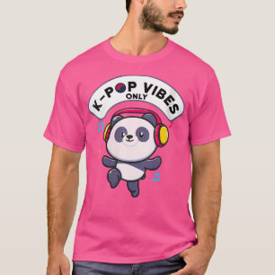 Camiseta Wo K-Pop Vibraciones Solo Música Pop Coreana K-Pop