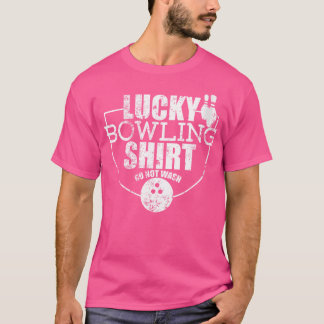 Camiseta Wo Lucky Bowling No Lavar Cita Graciosa Para Bowle