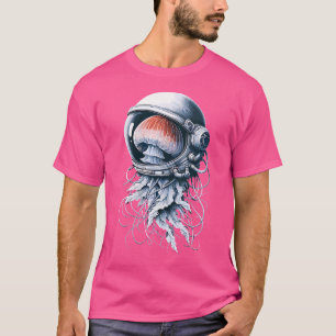 Camiseta Wo Medusa Espacial Astronauta Buceo Playa Je