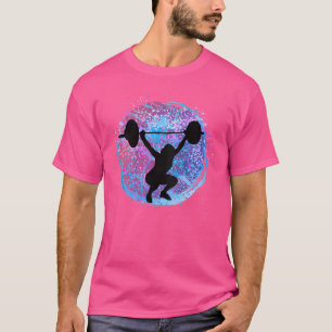 Camiseta Wo Molesto Gimnasio De Halterofilia Mujer Barbell