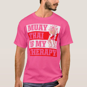 Camiseta Wo Muay Thai es mi terapia Tiger Muay Thai
