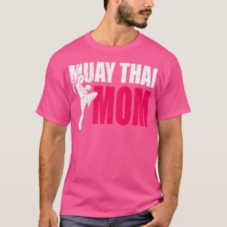 Camiseta Wo Muay Thai Mom Women Boxing Kickboxing Mma Muay 