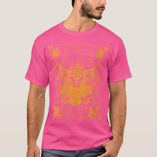Camiseta Wo Sawadee Thai Tradicional Sak Yant Tig Twin