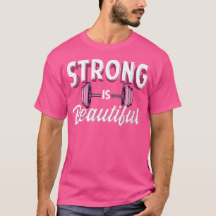 Camiseta Wo Strong Es Un Hermoso Ejercicio De Gimnasio De P