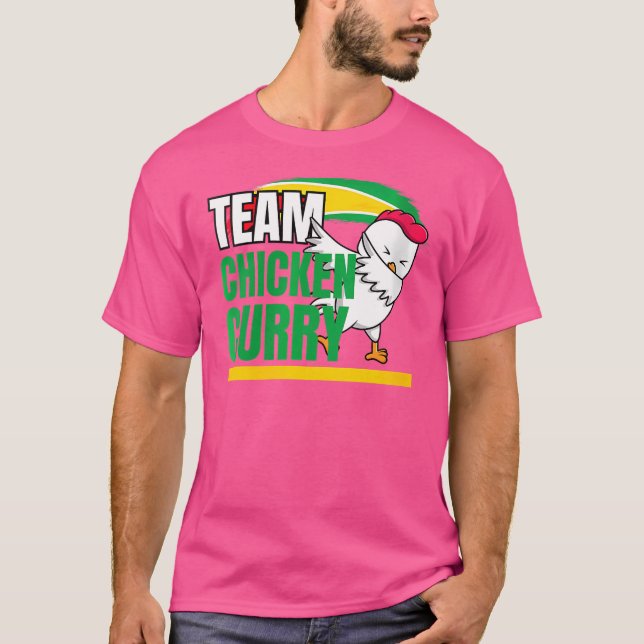 Camiseta Wo Team Chicken Curry Guyana Y Trinidad Patrioti (Anverso)