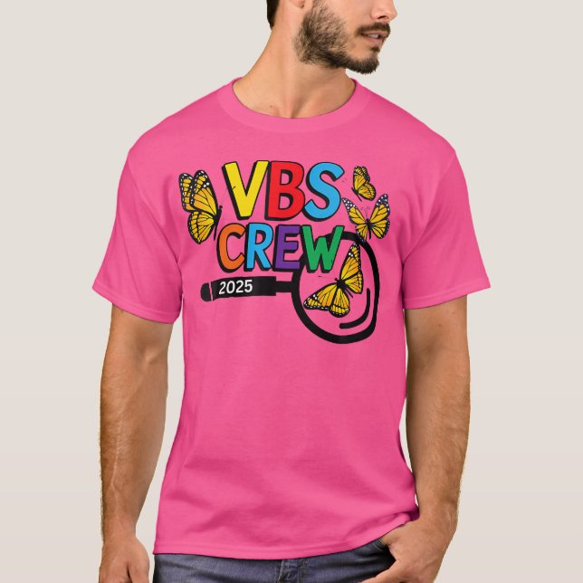 Camiseta Wo Vbs 2025 Magnified Vacation Bible School Butter (Anverso)