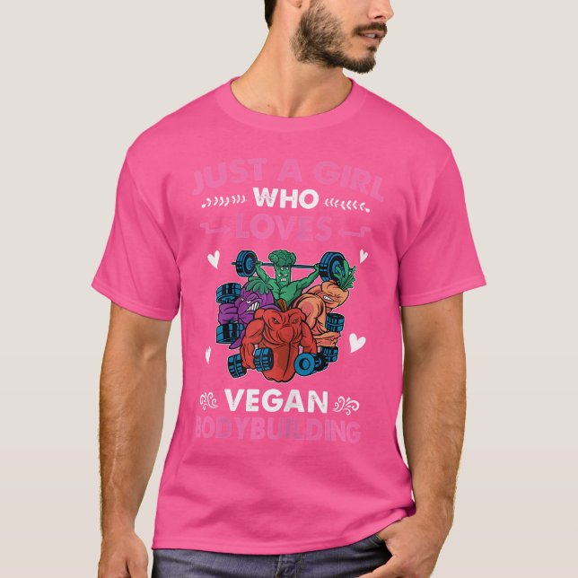 Camiseta Wo Vegan Bodybuilding (Anverso)
