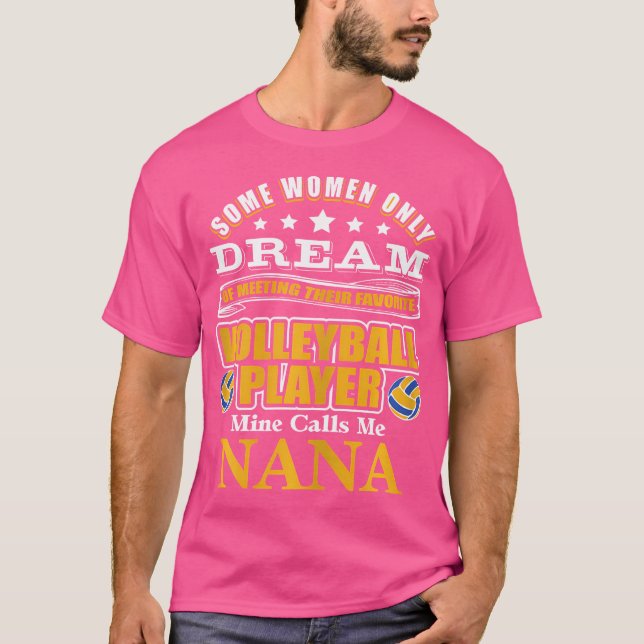 Camiseta Wo Voleibol Orgulloso Nana (Anverso)