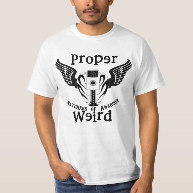 Camiseta WoA extraño apropiado (Anverso)