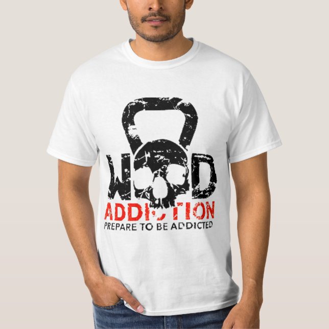 Camiseta Wod Addiction (Anverso)