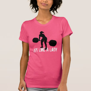 Camiseta WOD - Levante como una señora