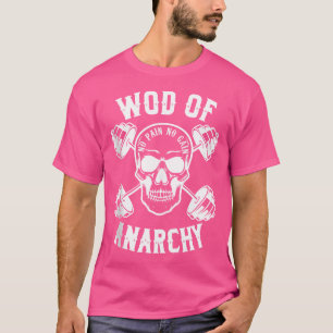Camiseta Wod Of Anarchy Workout Barbell Training