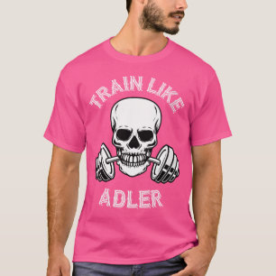 Camiseta Wod Train Como Adler Wod Games Workout Fitness Bar