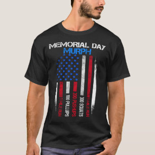 Camiseta Wod Workout Cross Fitness Memorial Day Murph Wod R
