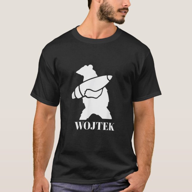 Camiseta Wojtek El Oso De La Segunda Guerra Mundial Polaca (Anverso)