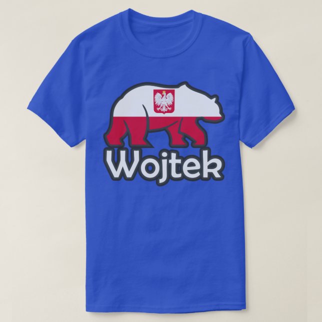 Camiseta Wojtek el oso oso soldado polaco (Diseño del anverso)