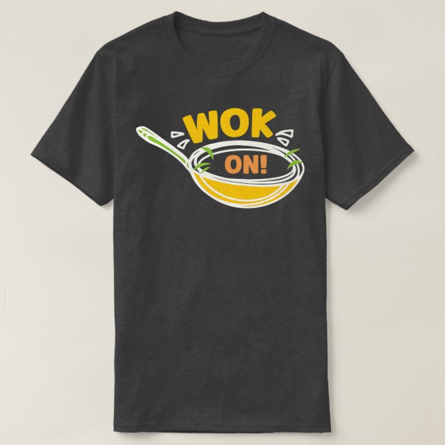 Camiseta Wok On Wok Asian Cooking (Diseño del anverso)