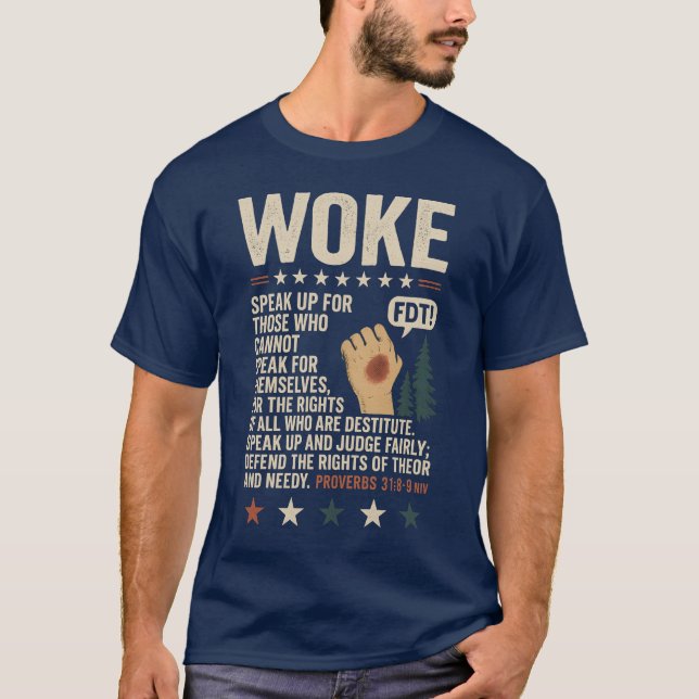 CAMISETA WOKE (Anverso)