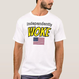 Camiseta WOKE independiente - Gen Z Orgullo Americano