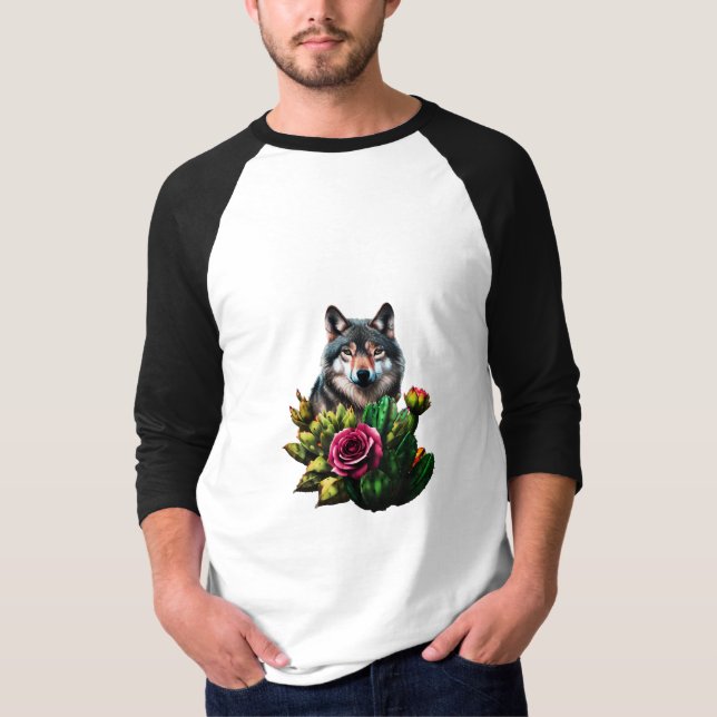 Camiseta Wolf3: (Anverso)