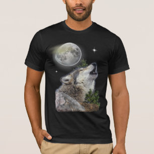 Camiseta wolf and moon T-Shirt