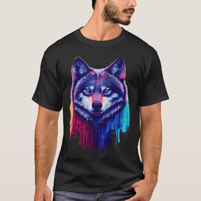 Camiseta Wolf Animal for Wolf  Wolf Canis lupus wolfdog  1 (Anverso)