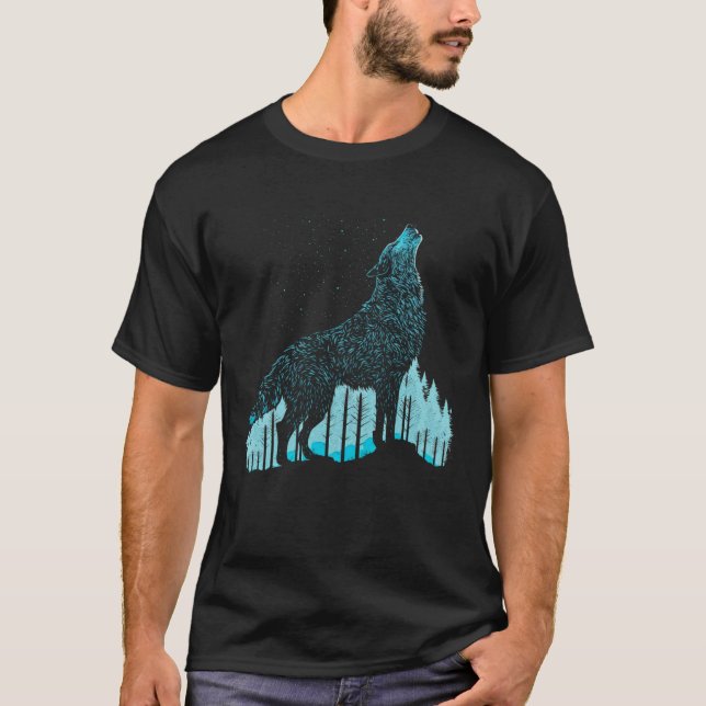 Camiseta Wolf Animal for Wolf  Wolf Canis lupus wolfdog  2 (Anverso)