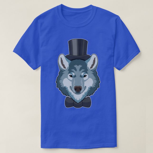 Camiseta Wolf as Groom con Bow (Diseño del anverso)