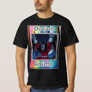 Camiseta Wolf Bat Dream Anime