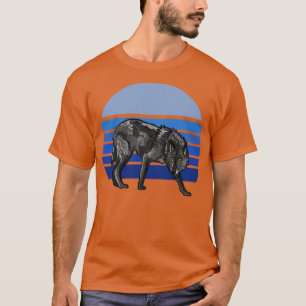 Camiseta Wolf Blue Retro