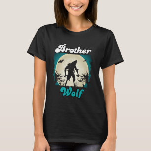 Camiseta Wolf Brother Mating Tribe Wolves Camping Pack Mo