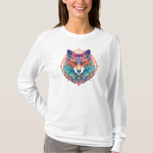 Camiseta Wolf Colorful