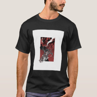 Camiseta Wolf con katana sekiro