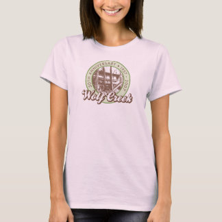 Camiseta Wolf Creek Ladies Long Sleeve Brown Tee