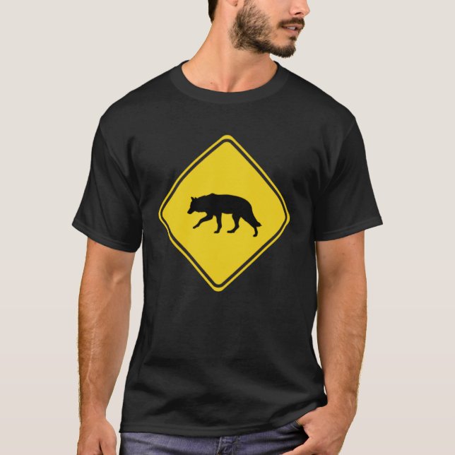 Camiseta Wolf Crossing Rótulo Xing Wolves (Anverso)
