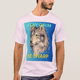 Camiseta Wolf design T-Shirt