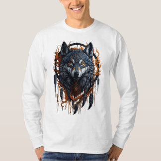 Camiseta Wolf Dream Catcher T-Shirt