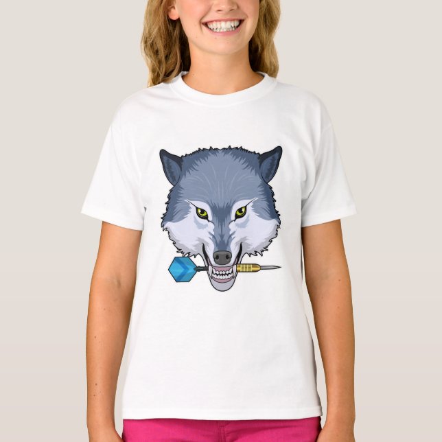 Camiseta Wolf en Darts con Dart (Anverso)