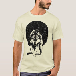 Camiseta Wolf en la noche