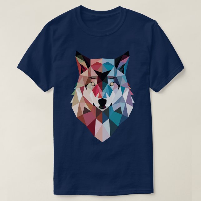 Camiseta Wolf GeoWolf (Diseño del anverso)