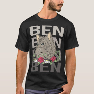 Camiseta Wolf Head - Ben Name